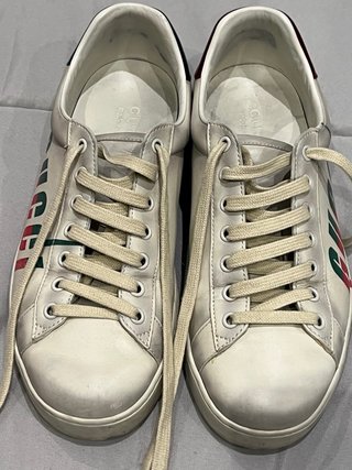 Scarpe Gucci Ace 42 con accessori