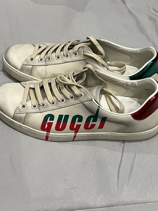 Scarpe Gucci Ace 42 con accessori