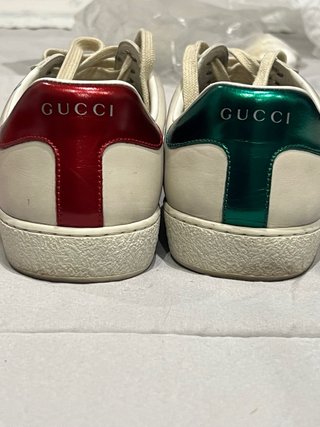 Scarpe Gucci Ace 42 con accessori