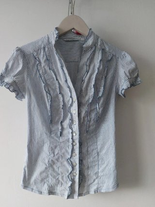 Blusa Sfera Talla S Rayas Azules