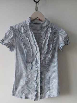 Blusa Sfera Talla S Rayas Azules
