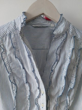 Blusa Sfera Talla S Rayas Azules
