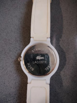 Reloj Lacoste Amarillo y Blanco