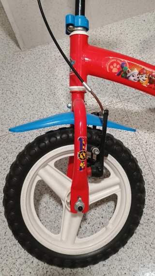 Bicicleta Paw Patrol 12 Patrulla Canina