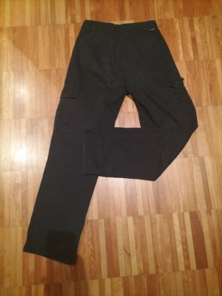 Pantaloni donna cargo neri
