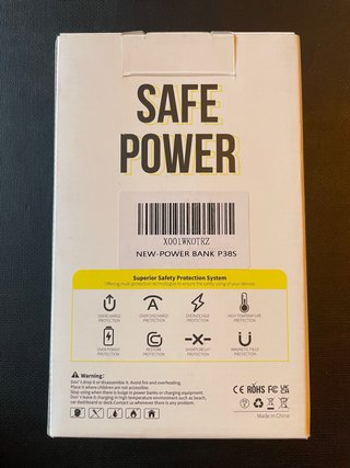 PAIDASHU Power Bank 27000mAh 22.5W