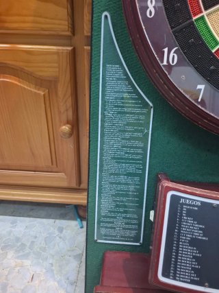 Máquina de dardos recreativa PRESAS