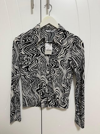 Blusa Stradivarius Talla S Animal Print