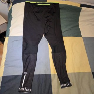 Mallas Kalenji Hombre Correr Negras