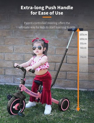 bicicleta infantil Triciclo Besrey 5 en 1