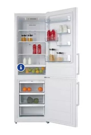 Nevera combi TEKA No Frost blanca