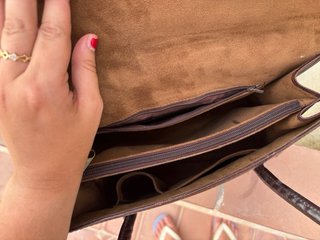 Bolso piel cocodrilo auténtico