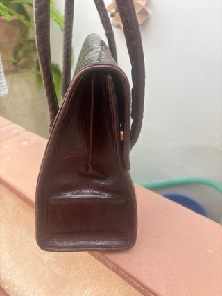 Bolso piel cocodrilo auténtico