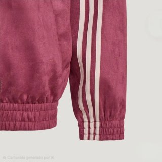 Chaqueta Adidas Tang Roja Estilo Chino