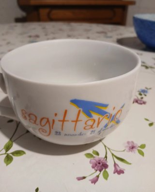 Tazza Sagittario in ceramica