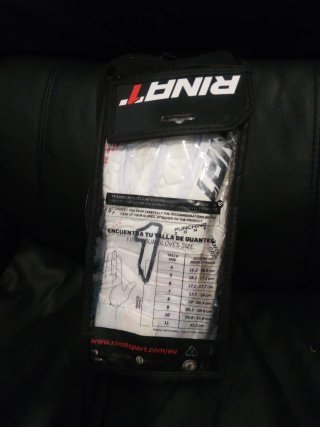Guantes Portero Rinat Blanco Talla 6 Turf