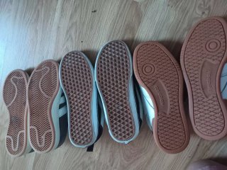 Lote Zapatillas Adidas, Reebok, Vans Talla 38.