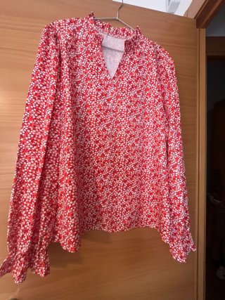 Camisa manga larga mujer negra un lote de 7 unidad
