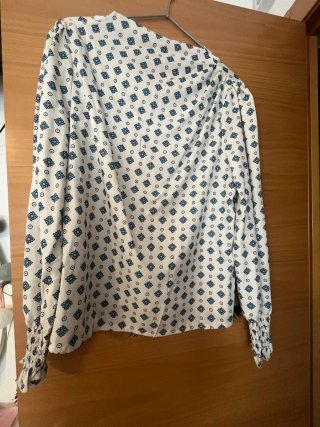 Camisa manga larga mujer negra un lote de 7 unidad