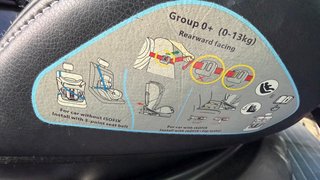 Silla de coche 0-36 kg giratoria