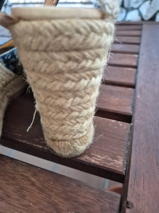 Alpargatas Desigual Beige y Azul