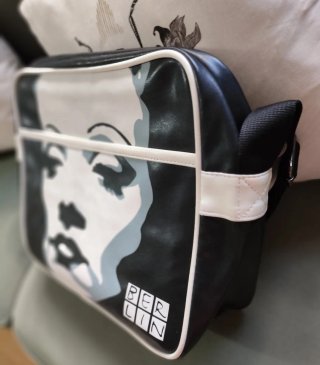 Bolso Berlin Ladyface Negro y Blanco