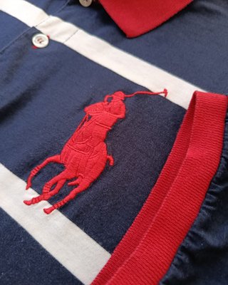 Polo Ralph Lauren Big Pony Rayas Azul