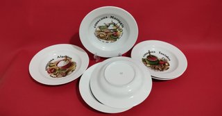6 Platos Hondos Limoges Couscous