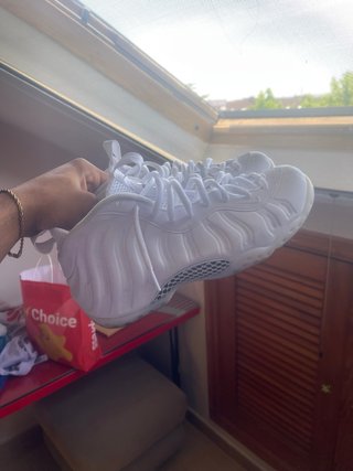 Nike Foamposite Blancas