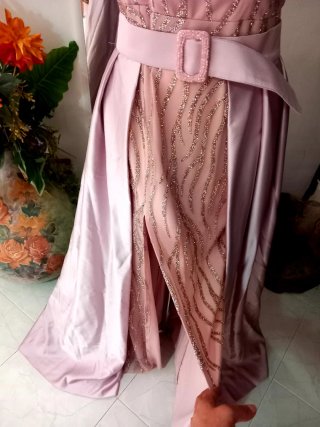 Abito elegante rosa