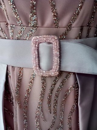 Abito elegante rosa