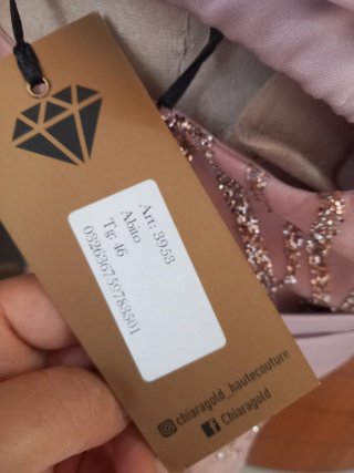 Abito elegante rosa