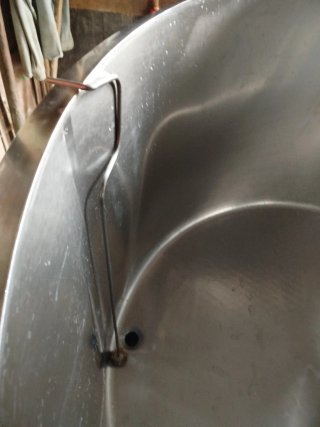 Tanque de leche de acero inoxidable