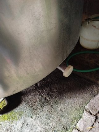 Tanque de leche de acero inoxidable