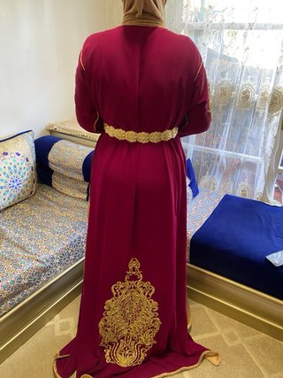Takchita vestido boda árabe talla única