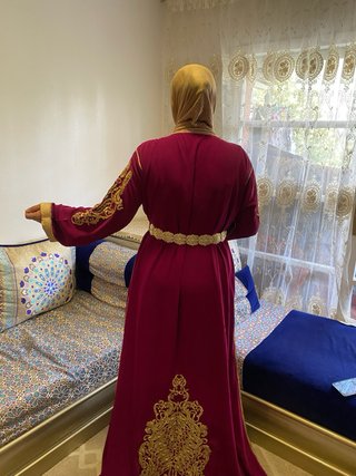 Takchita vestido boda árabe talla única