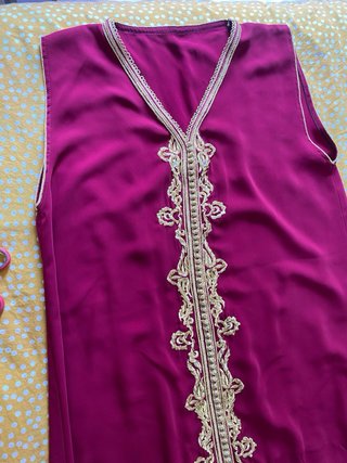 Takchita vestido boda árabe talla única