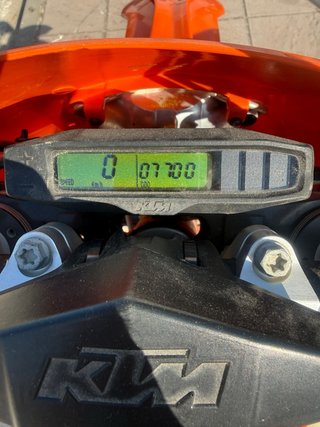 Moto enduro KTM 125 exc