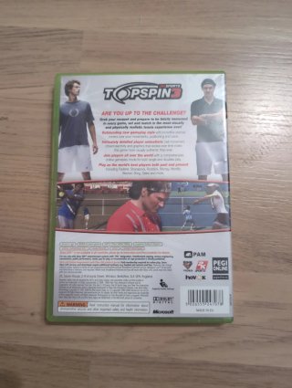 Top Spin 3 Xbox 360