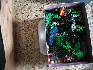 Lote 4kg Piezas LEGO + set 12 en 1