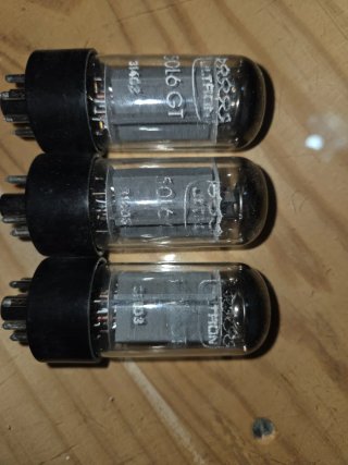 Válvula 50L6GT radio antigua de valvulas