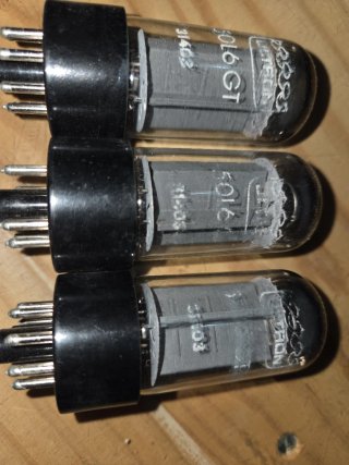 Válvula 50L6GT radio antigua de valvulas