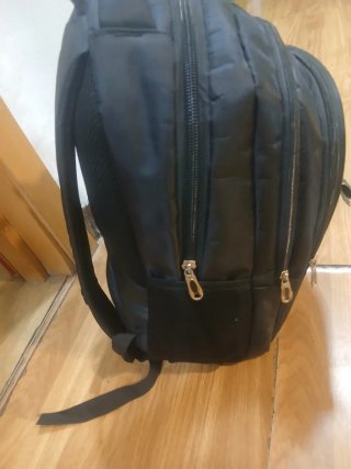 Mochila CCOO Transporte Barcelona Negra