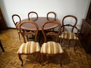 Juego de 6 sillas de comedor