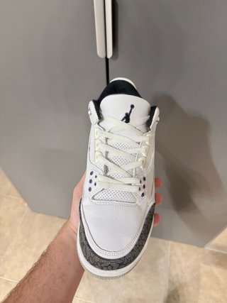 Jordan Retro 3 Dark Iris Morado Blanco