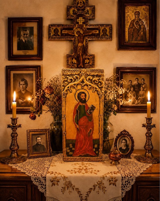 Icono Ortodoxo San Pablo Antiguo