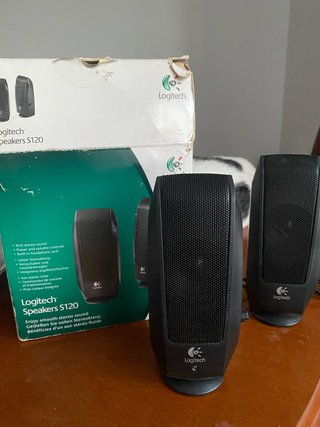 Altavoces Logitech S120 Negros