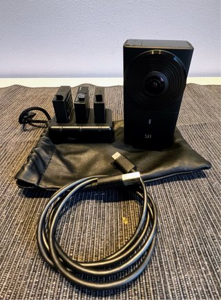 Cámara Yi 360 VR Negra