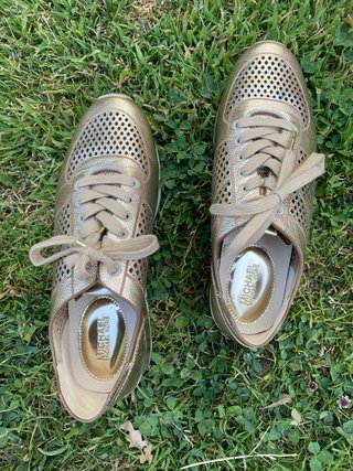 Zapatillas Michael Kors Doradas