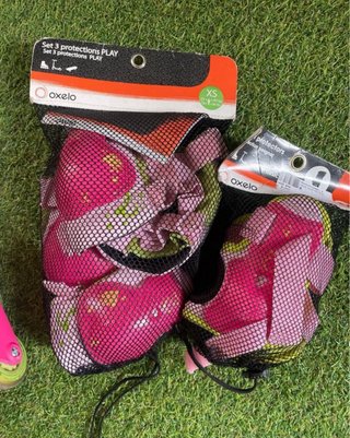 Patines en línea niña Oxelo T-30 + protecciones